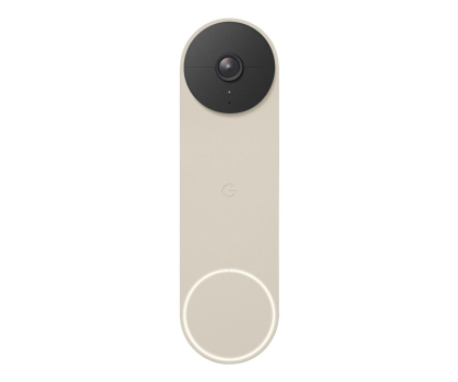Dzwonek do drzwi Google Nest Doorbell Linen